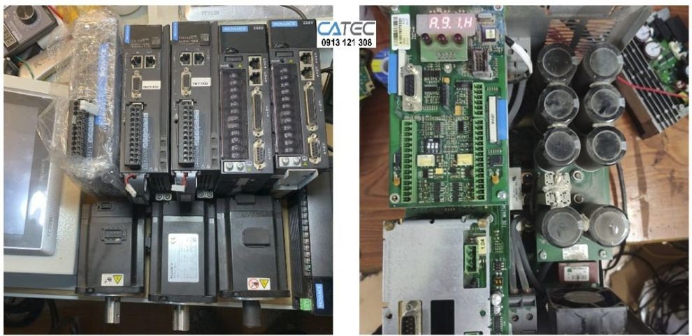 Công ty chuyên nhận Sửa chữa Servo motor Inovance lỗi encoder, lỗi kẹt tải bể bạc đạn hư thắng