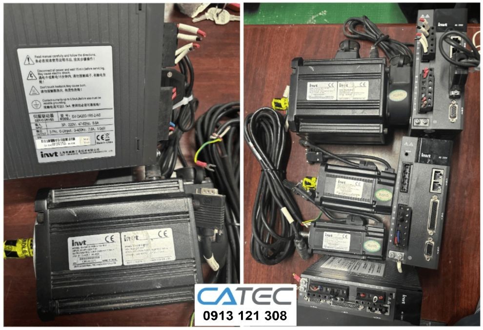 Dịch vụ Sửa chữa Servo INVT báo lỗi, hư hỏng nặng, không hoạt động sửa gấp
