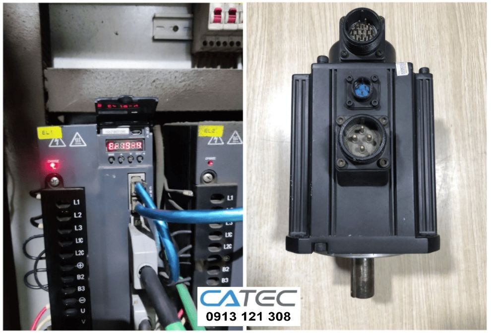 Địa Chỉ uy tín nhận Sửa Chữa AC Servo Delta Lỗi Mất Nguồn, Màn hình Không hiển thị
