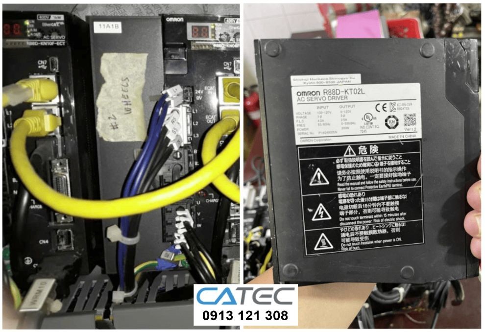 Công Ty Nhận Sửa Chữa AC Servo Omron Bảo hành Tất cả các hãng, Chờ Lấy Gấp