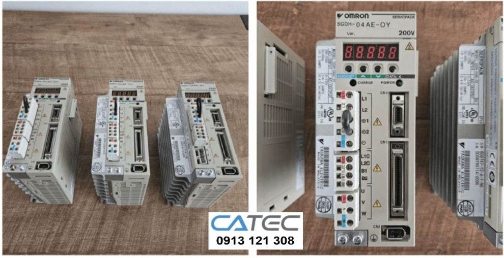 Sửa Lấy Ngay Servo Omron Không Lên Nguồn, Không Lên Hình, Thay Linh Kiện Chính Hãng