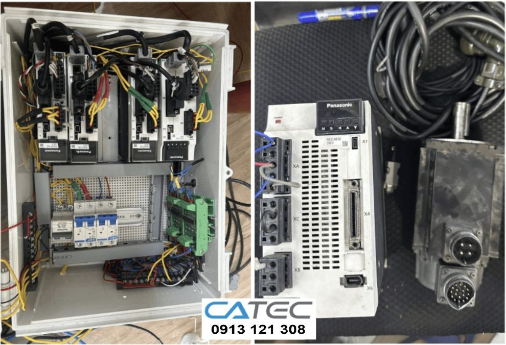 Dịch vụ Sửa chữa Servo Panasonic báo lỗi, hư hỏng nặng, không hoạt động sửa gấp