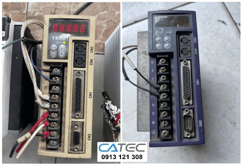 Chuyên gia sửa chữa AC Servo Teco báo lỗi, nguồn không lên, Servo không chạy