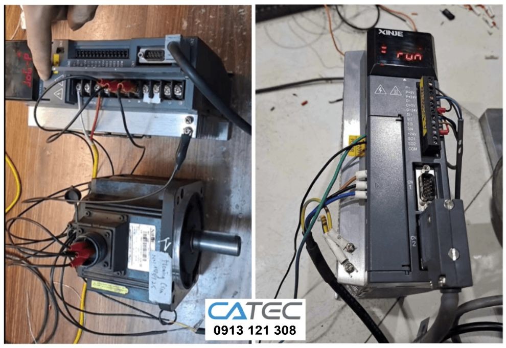 Công Ty Nhận Sửa Chữa AC Servo Xinje Bảo hành Tất cả các hãng, Chờ Lấy Gấp