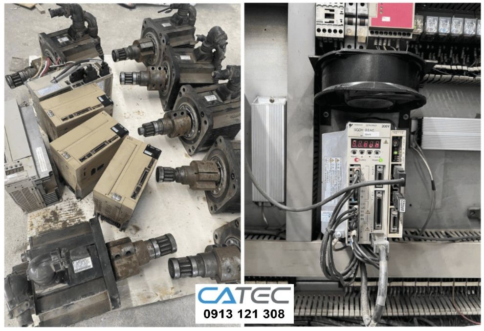 Địa Chỉ uy tín nhận Sửa Chữa AC Servo Yaskawa Lỗi Mất Nguồn, Màn hình Không hiển thị