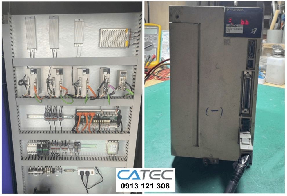 Trung Tâm Uy Tín Sửa Chữa AC Servo Yaskawa – Khắc Phục Mô Tơ Chạy Bị Giật, Rung Lắc, Báo Lỗi