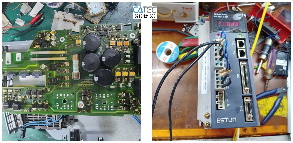 Chuyên gia sửa chữa AC Servo Trung Quốc báo lỗi, nguồn không lên, Servo không chạy
