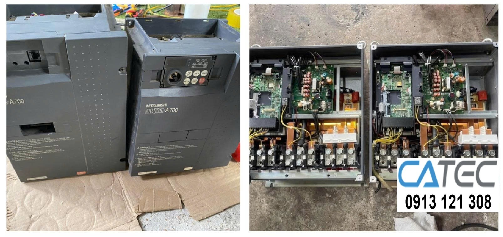 Công ty nhận Sửa chữa biến tần Mitsubishi Sửa chữa gấp lấy liền, Bảo hành 3-6 tháng