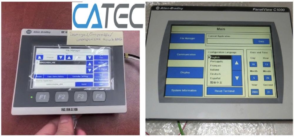 Sửa HMI Allen-Bradley Lỗi Sập Nguồn Chuyên Nghiệp – Khắc Phục Nhanh, Bảo Hành Uy Tín 3–6 Tháng
